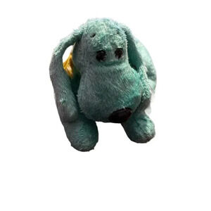 Ty Beanie Baby - DIDDLEY the Green Dog -